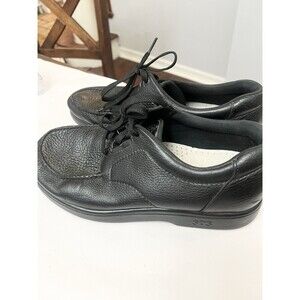 SAS Bout Time Orthopedic Shoes Men's 12.5  W Wide Black Comfort Walking Oxford